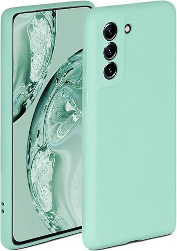 Liquid Silicone Back Case For Samsung Galaxy S22 Plus- Turquoise