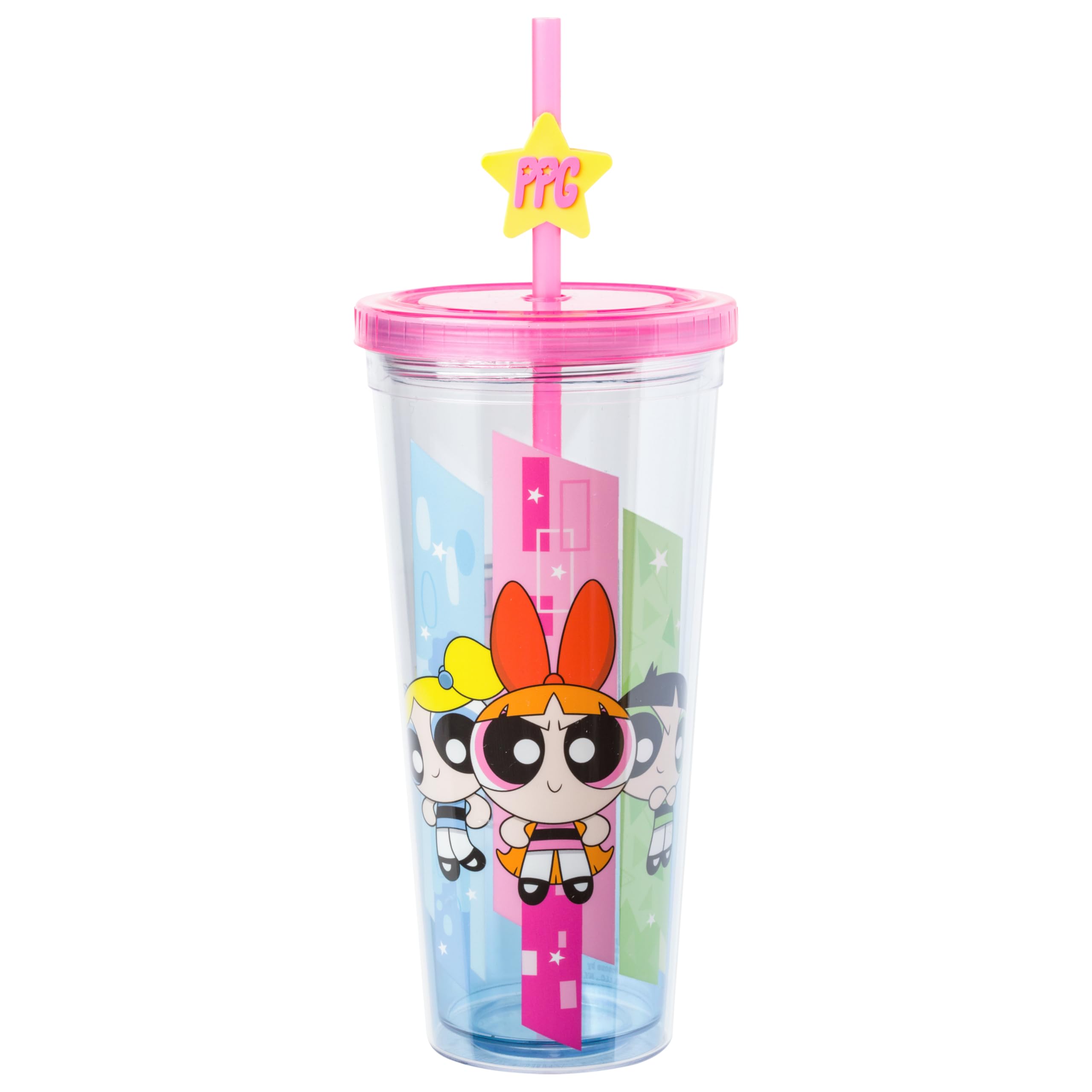 Gobelet réutilisable Les Super Nanas grand format plastique 700ml