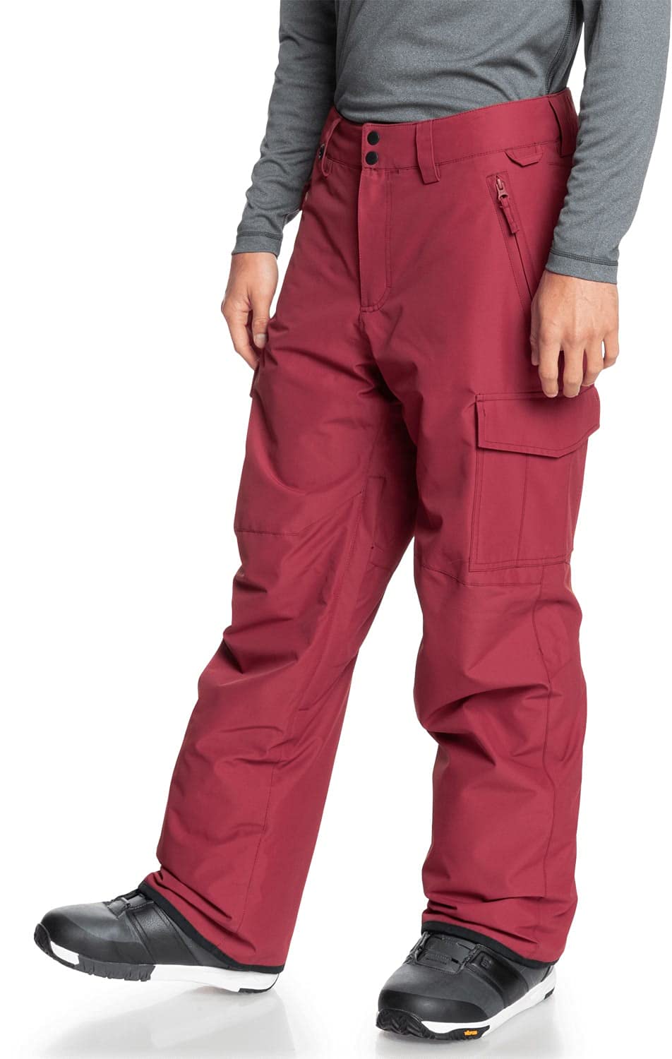 Quiksilver Porter Pants Ruby Wine LG