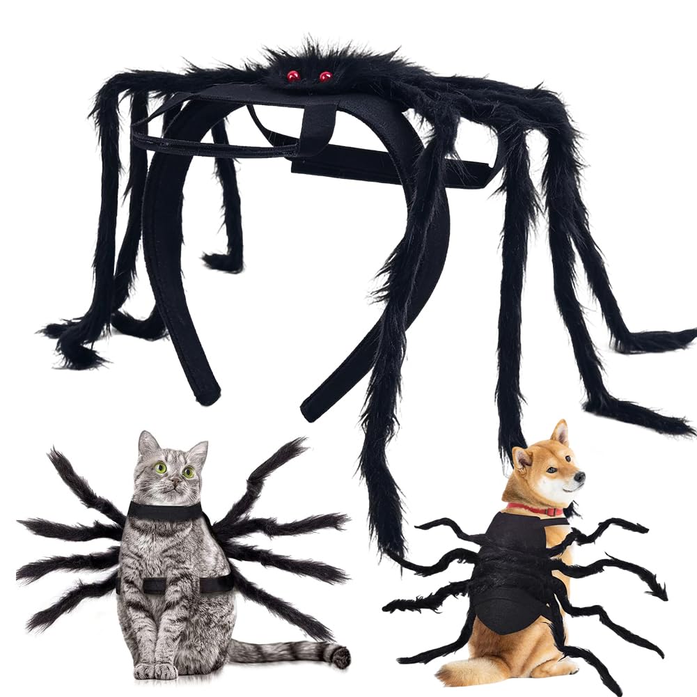 Halloween Cat Costume Halloween Costume for Dogs Dog Cat Spider Costume