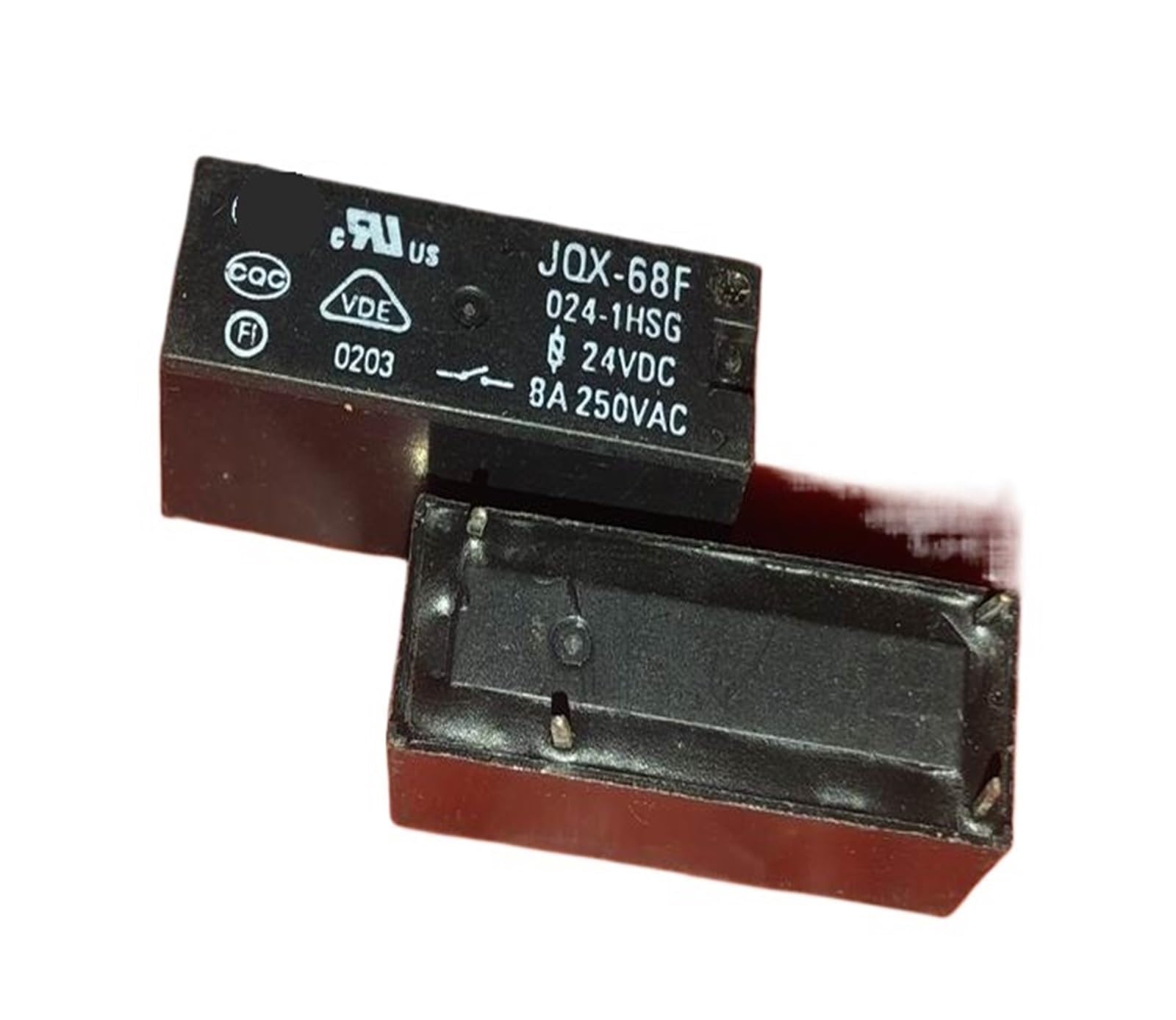 SMGLRUEAT 1pc JQX-68F 024-1HSG (118F-1A-24V-8A) Relay 4pins