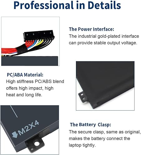Miniatura 2 de Batería para portátil RRCGW de 56 WH para Dell XPS 15 9550 9560 9570 Precision 5510 5520 5530 Mobile WorkStations Series compatible con H5H20 M7R96