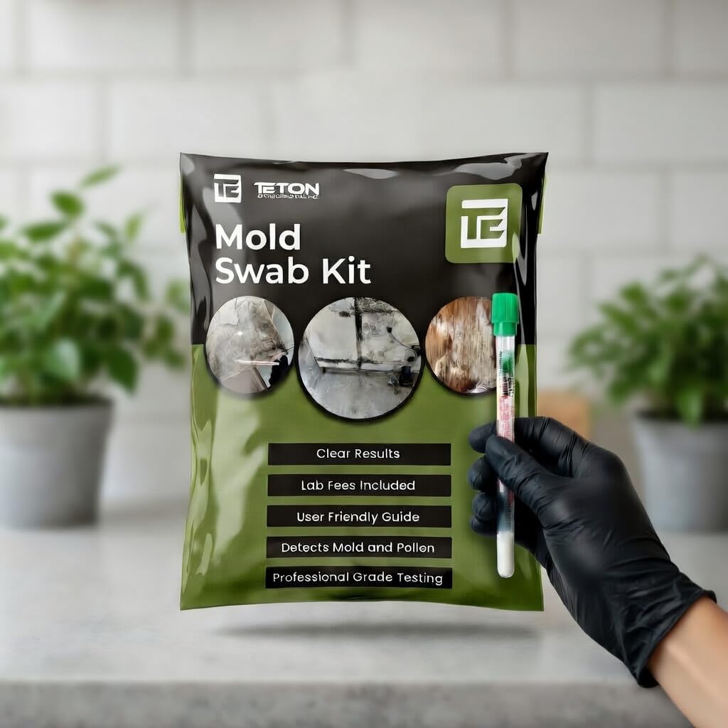 Mold Test Kit – Lab Fees Included, Detects 20+ Mold Types & Pollen, Easy-to-Use Guide, Professional-Grade Testing (2 Pack)