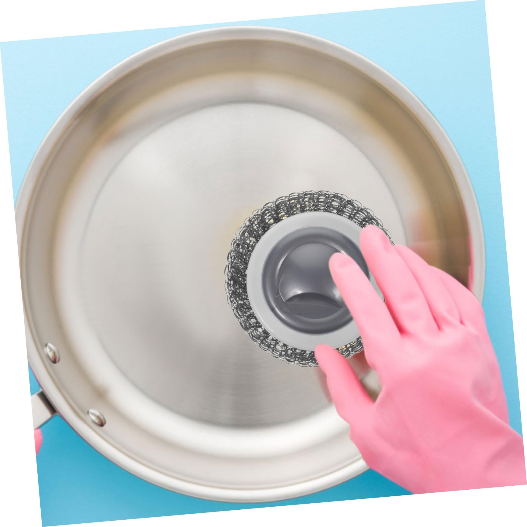Baluue 10stücke Geschirr Bürsten Handliche Wok Reinigungsbürste Für Töpfe Pfannen Und Backbleche Effiziente Spülbürste Entfernen Von Fett Und Schmutz Leicht Für Täglichen