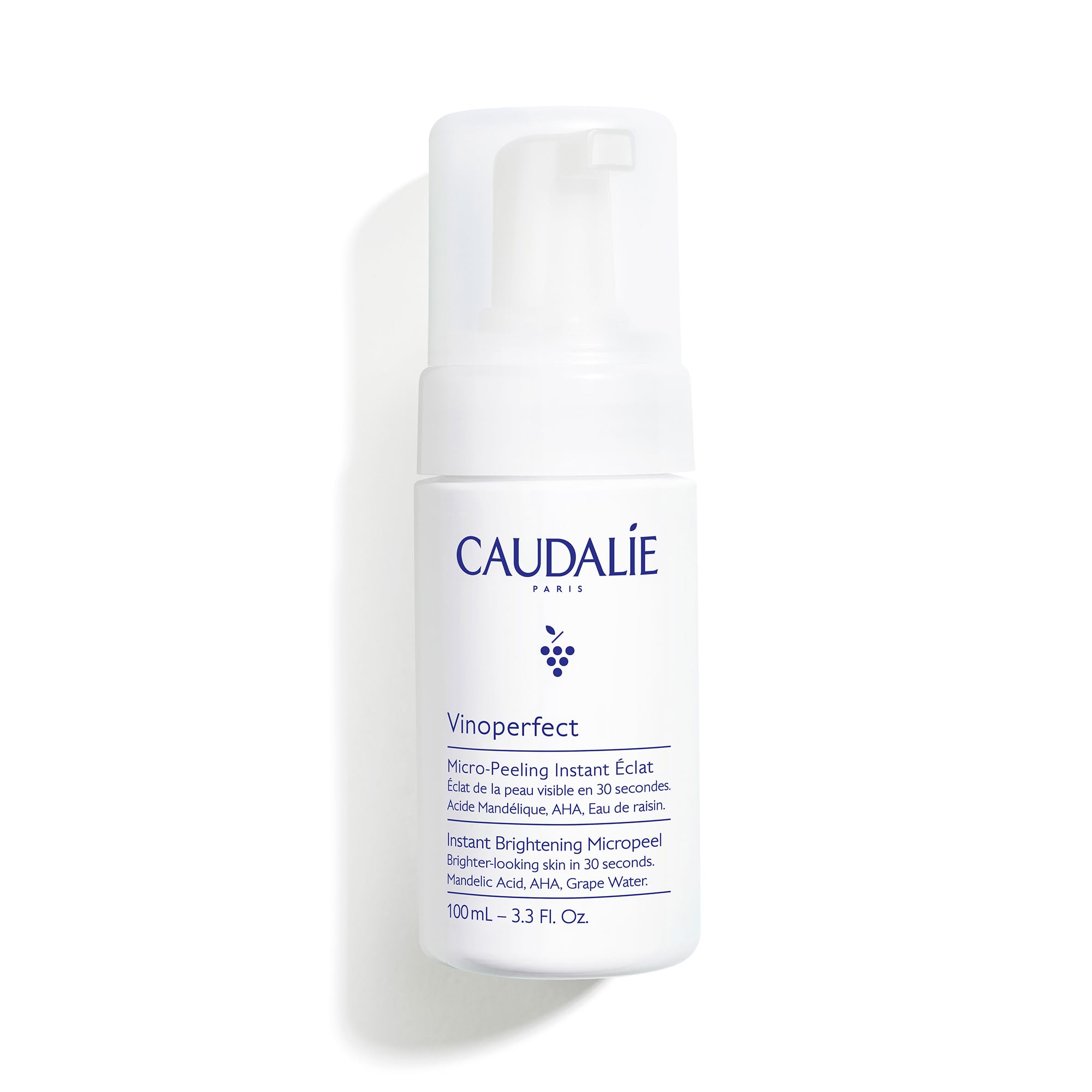 Caudalie Vinoperfect Brightening Micropeel Foam - 100 mL, White, 100ml