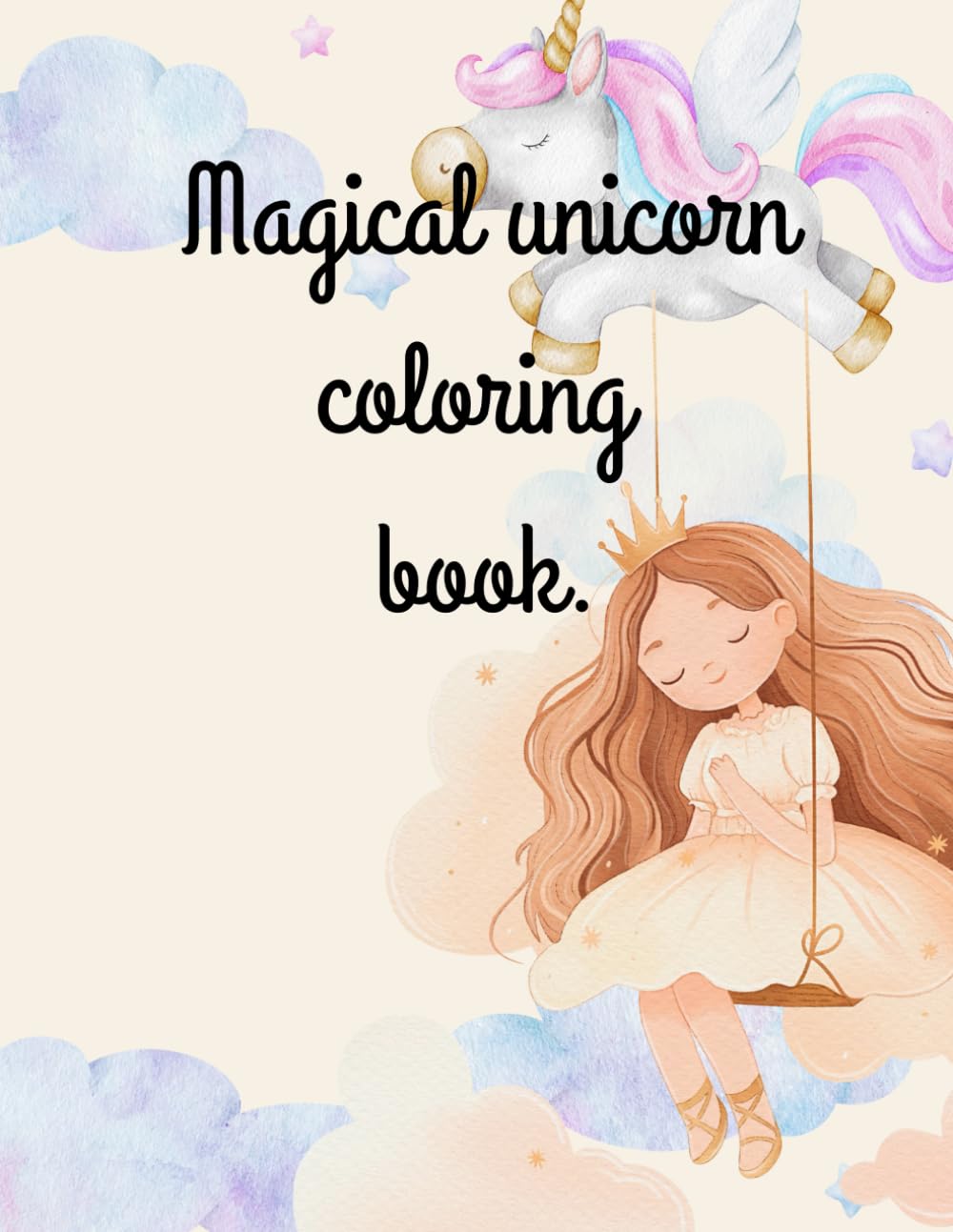 Magical unicorn adventures: A sparkly coloring book