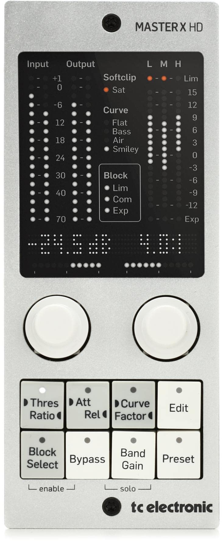 TC Electronic Master X HD-DT Multiband Dynamics Prozessor-Plug-In mit dediziertem Hardware-Controller