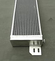 Vista 4 de Air to Water Intercooler Aluminum Liquid Heat Exchanger universal & Fans