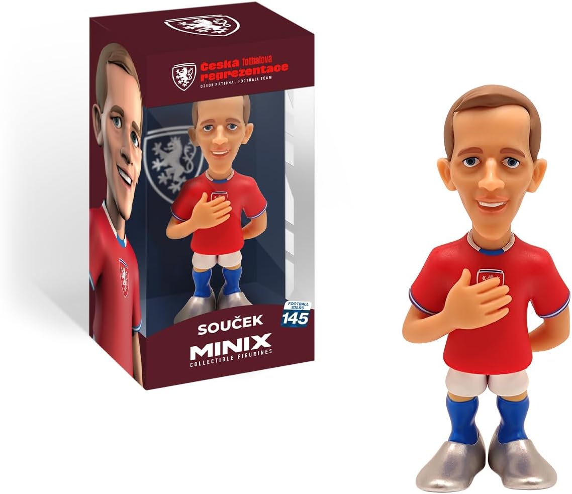 MINIXFootball Stars #145 - Czech National Football Team - Soucek 22 - Collectible Figure 12 cm