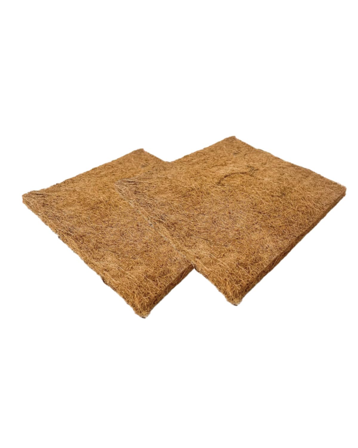 2 Piezas Esteras para Nidos de Gallinas,Insertos para Cajas Nido de Gallinas,Esteras de Coco Natural,Esteras Reutilizables para Nidos,Gallineros,Accesorios para Proteger Gallineros y Huevos,20cm