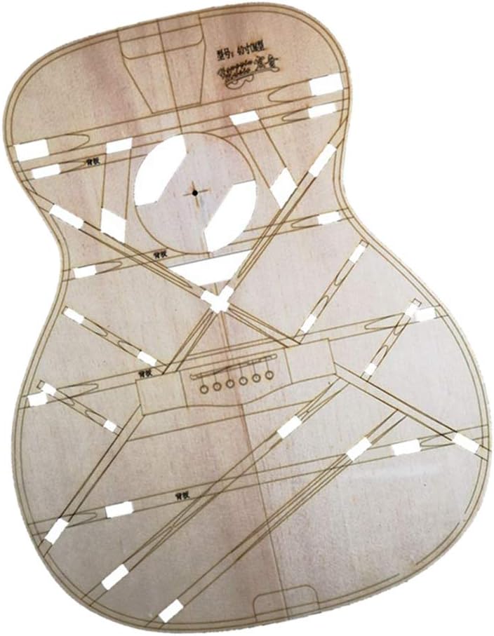 40 Inch Wood Making Guitar Body Template for OM Guitar