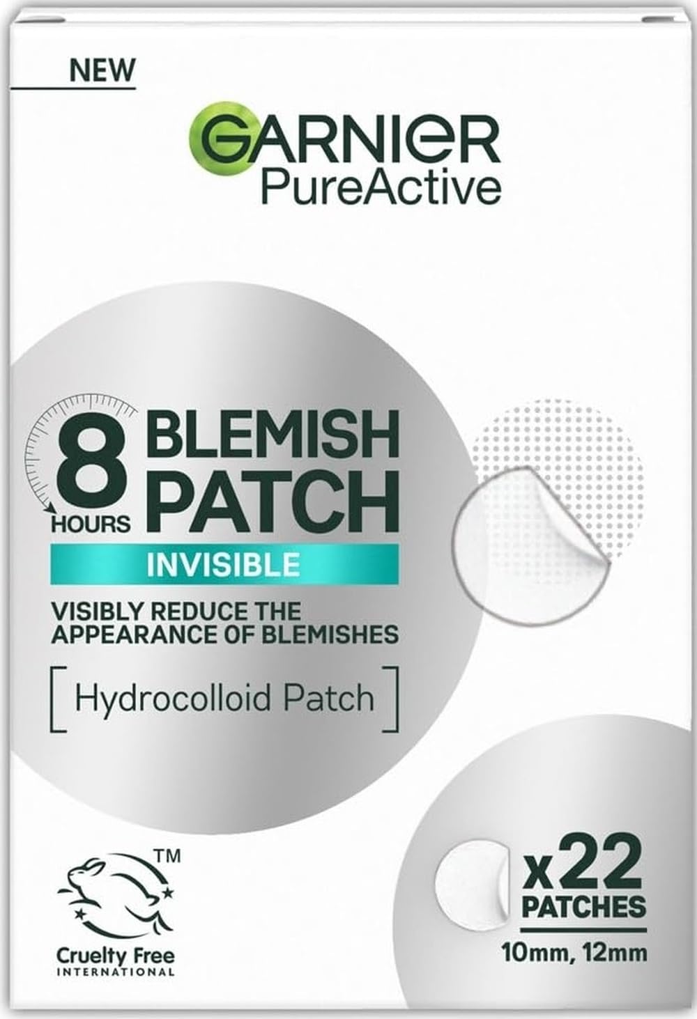 Garnier Pure Active Blemish Patch Invisible 22 Patches
