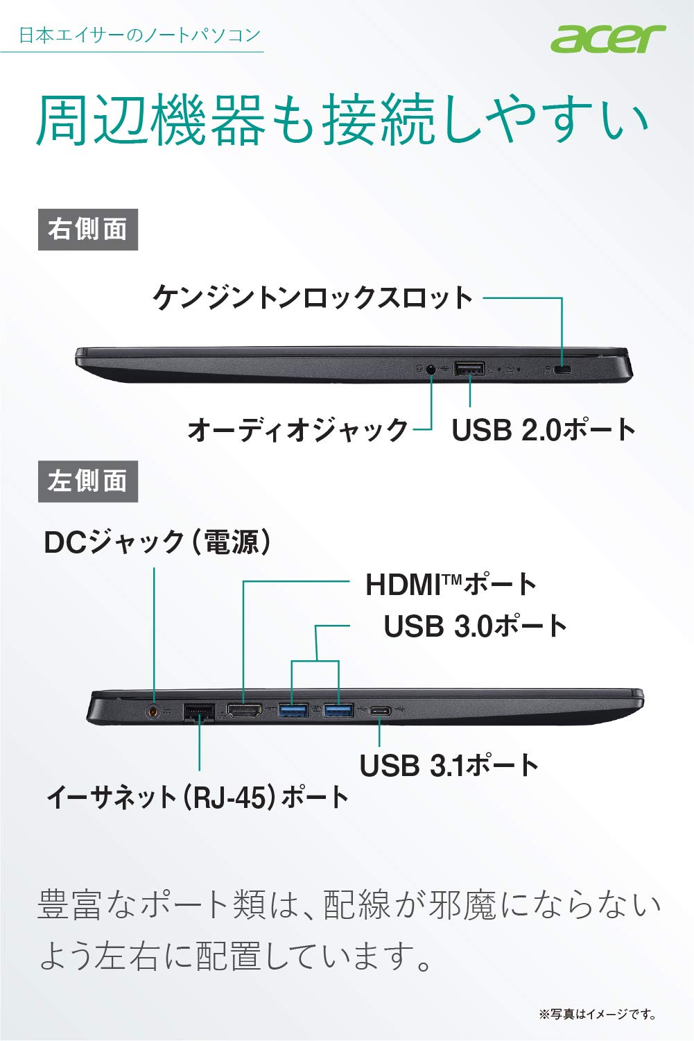 Amazon.co.jp: AcerノートパソコンAspire5 A515-54-H78U/KA Core