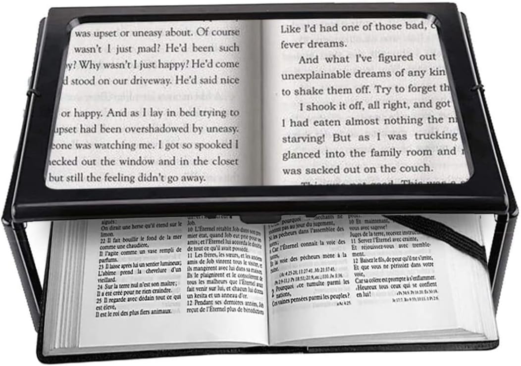 Magnifiers A4 Full Page Magnifier Reading Magnifying Glass On ...