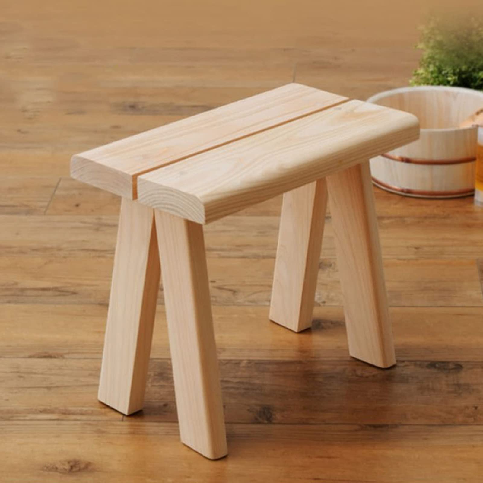 Banc de siège de douche en bois pour le confort des seniors