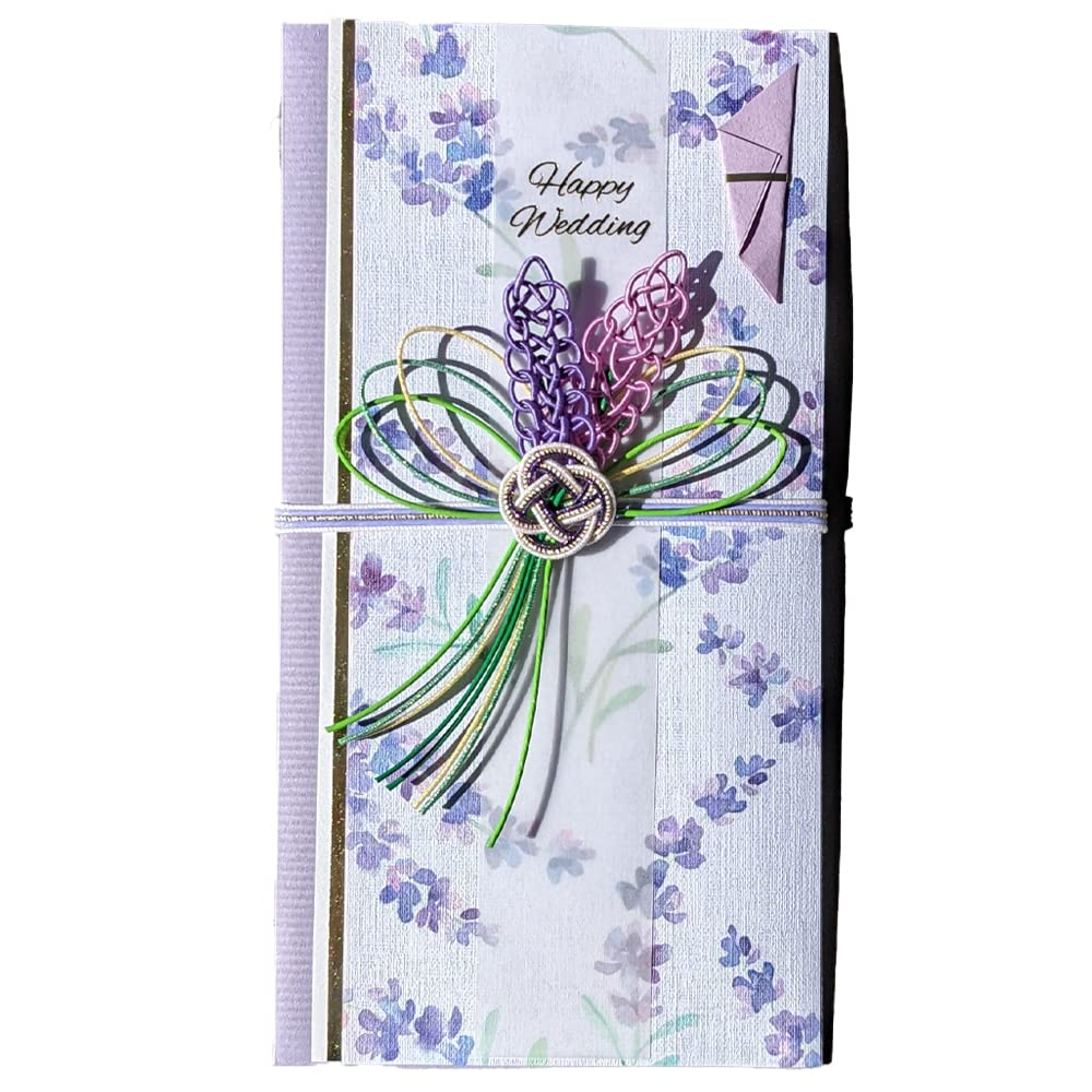 ラベンダーとなっております Amazon | ゼットアンドケイ 祝儀袋 花水引 (ラベンダー) | 祝儀