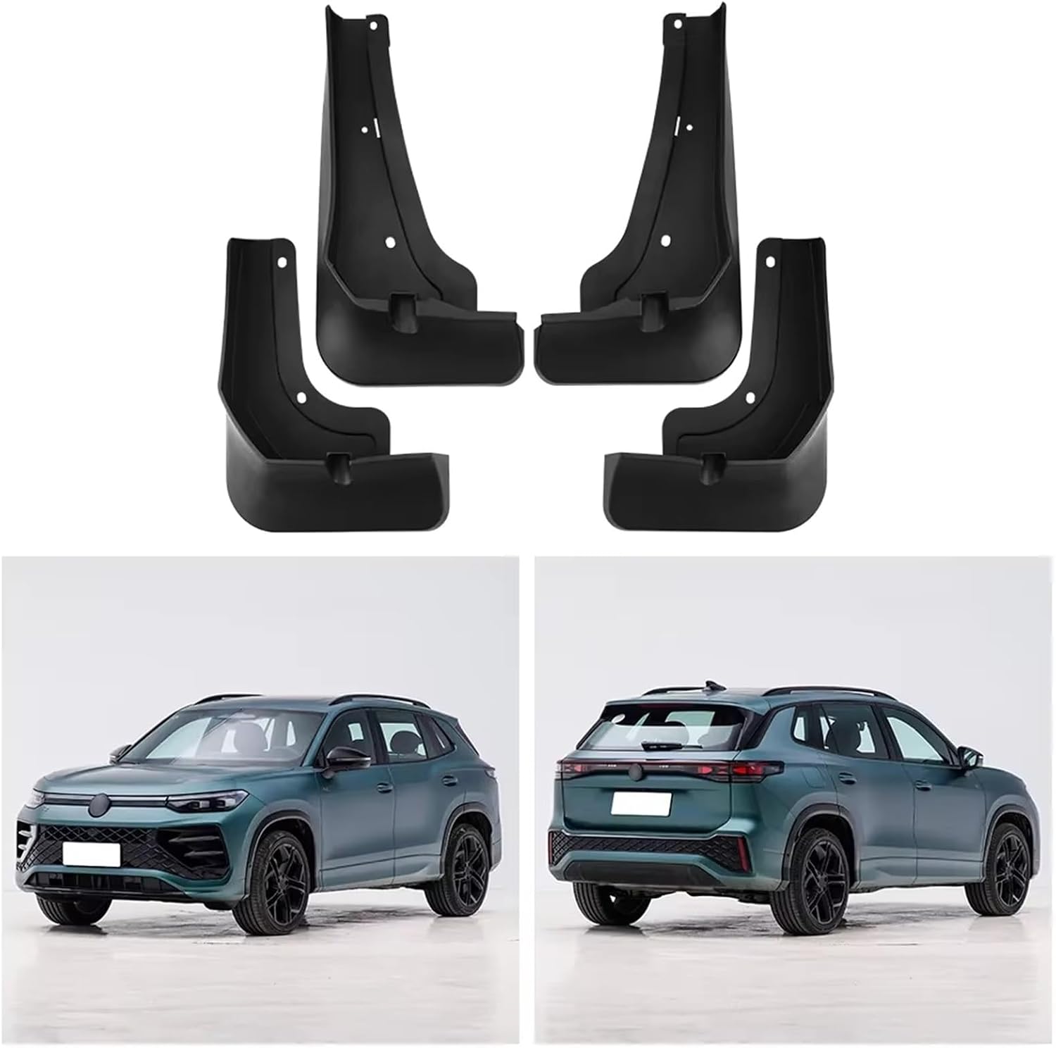 mudflaps for VW for Tayron L 2025 Front and Rear Wheel Mudguards Car Tire Splash Guards Accessories