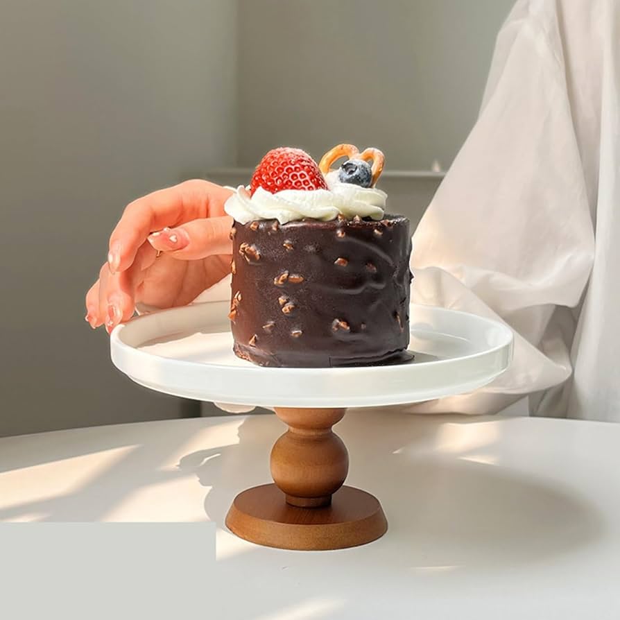 ヴィンテージ クリスタルケーキスタンド ヴィンテージ ケーキスタンド ブルー | sugallery