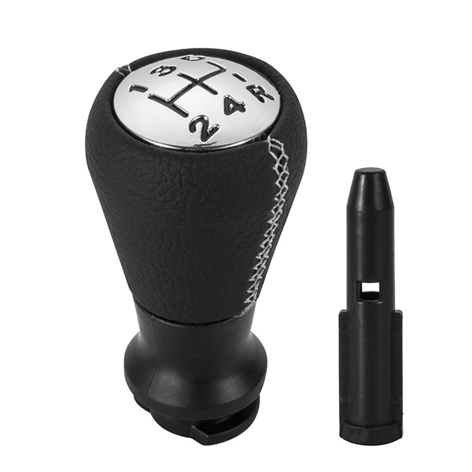 MEUMIR Car Gear Knob Stick Shifter for Peugeot 405 406 407 508 605 607 806 807 5 Speed Manual Transmission Shift Knob Head Rod Decoration Accessories