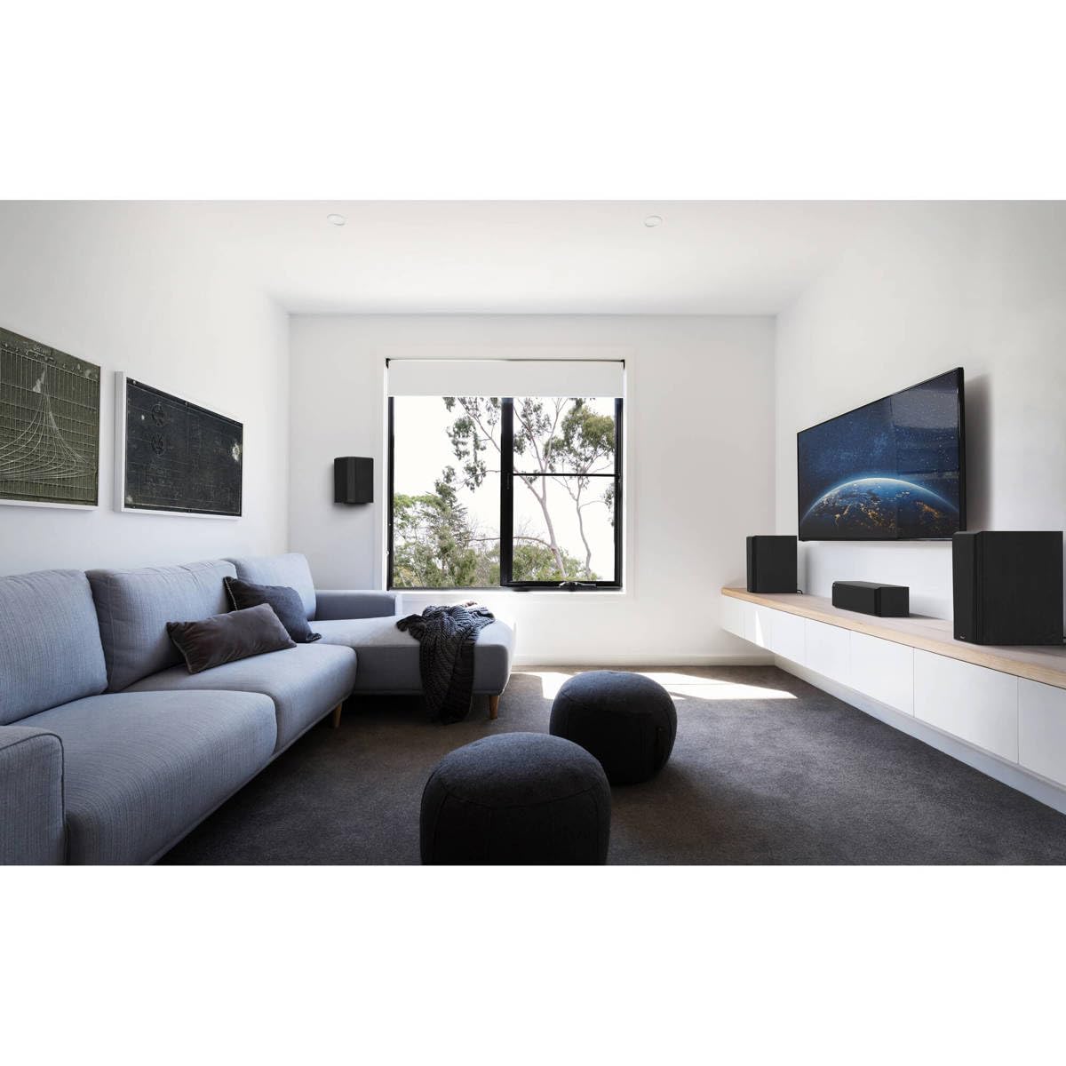 Klipsch Reference Premiere RP-404C II Altavoz de canal central de nogal