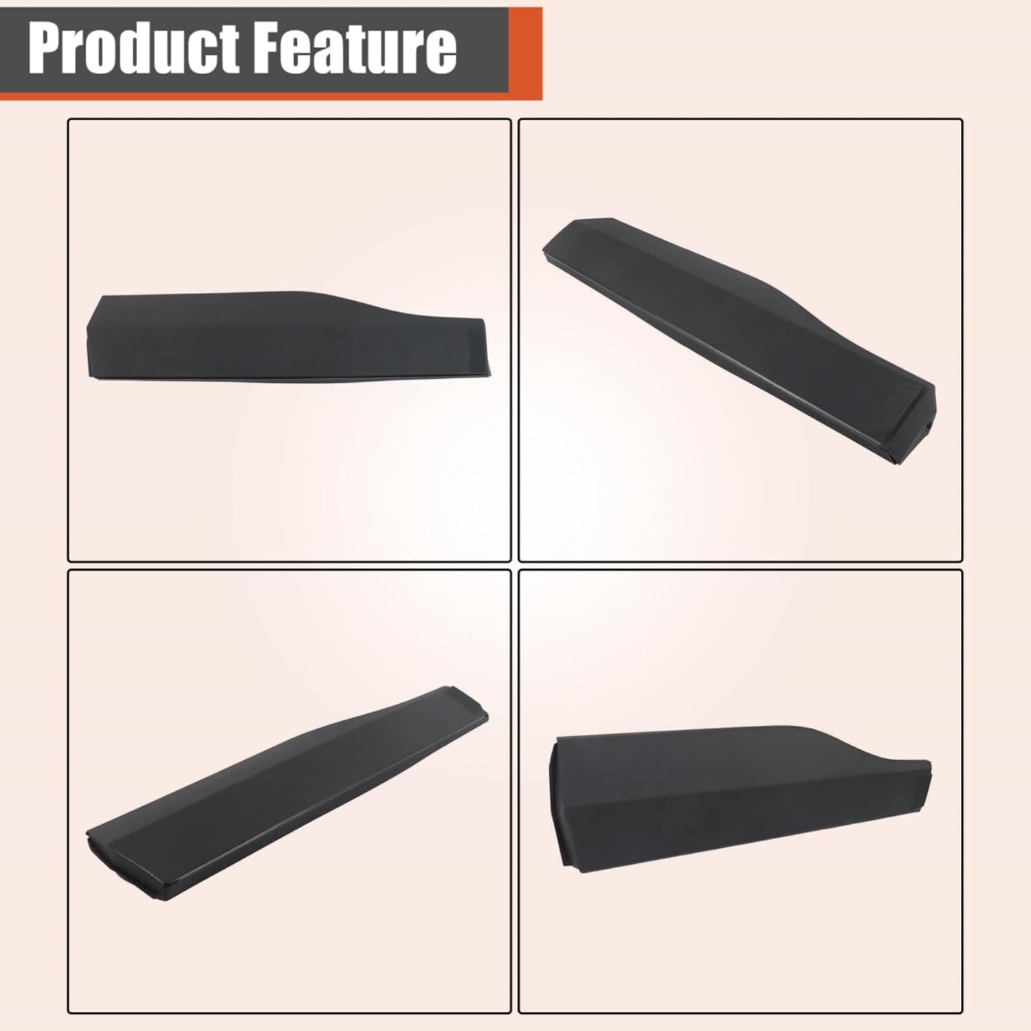 Left Side Rear Lower Door Molding Trim Replacement for Rav4 2019-2022 75078-0R070 TO1504108