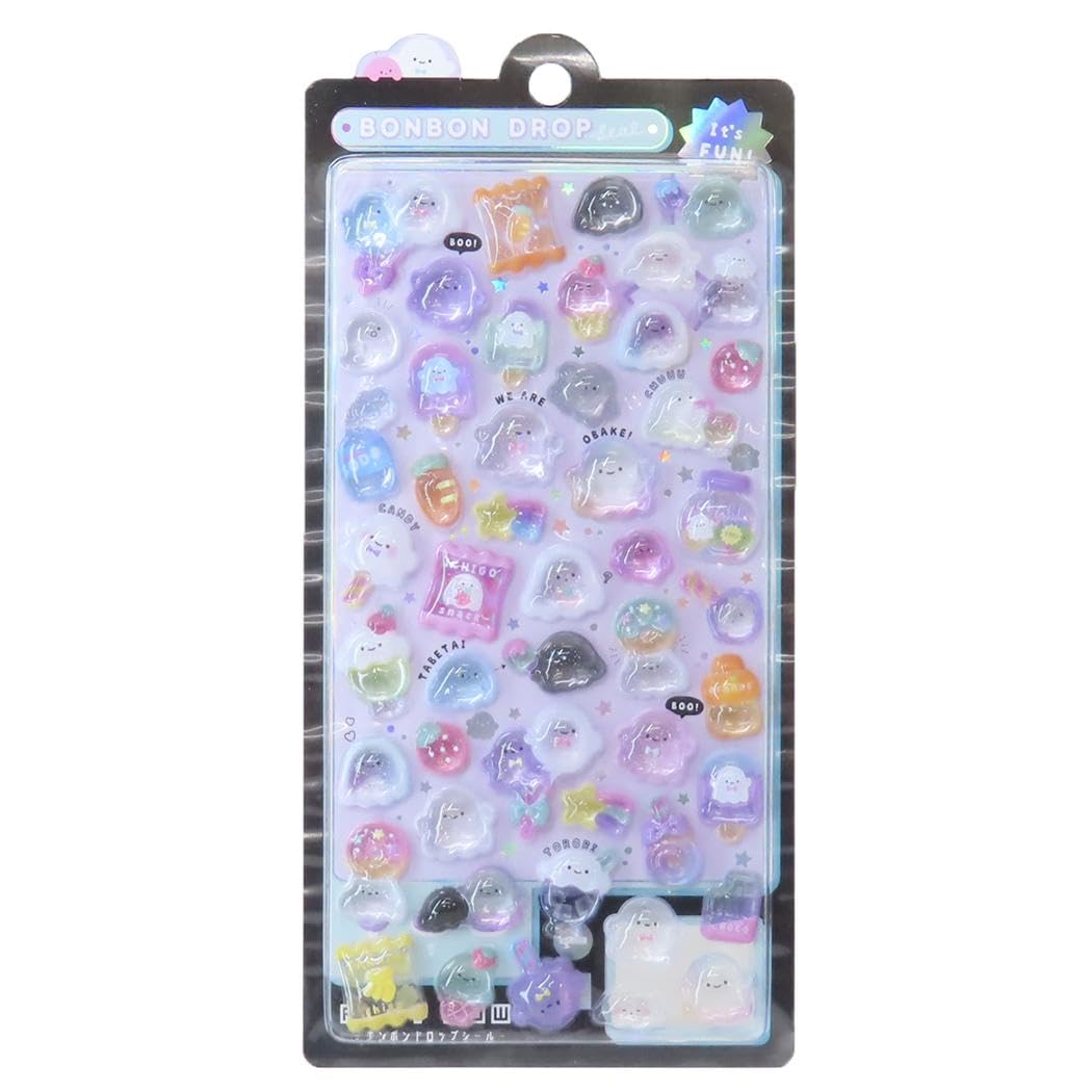 Amazon.co.jp: クーリア ボンボンドロップシール ばけばけボンボン