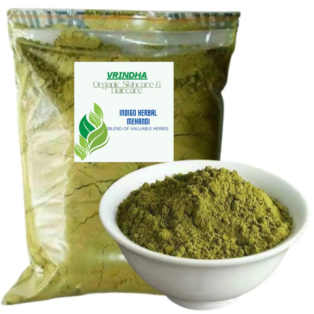 INDIGO MEHANDI POWDER FOR HAIR (100 GRAM)-image-16