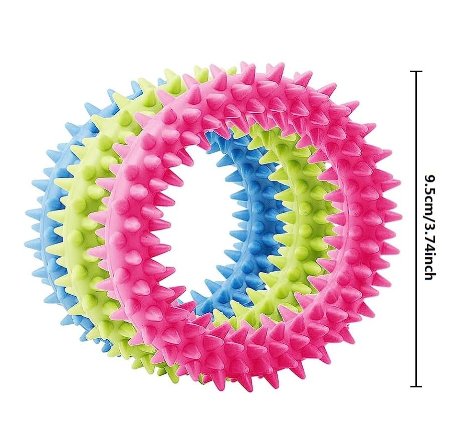 Puppy tandjes kauwspeelgoed 3 stuks - 360° schone tanden - kalmeert Puppy tandjes kauwspeelgoed 3 stuks - 360° schone tanden - kalmeert