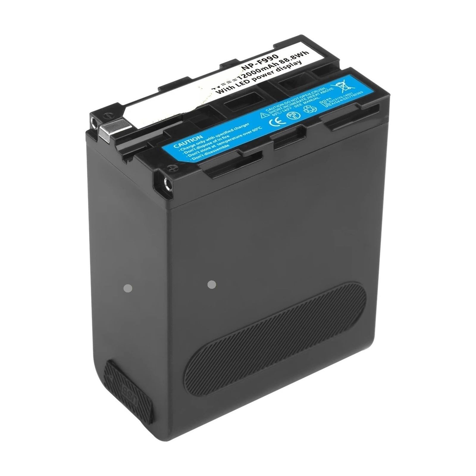 Batteria Di Decodifica NP-F990 NP F970 F980 F960, Compatibile Con Sony, For Videocamera HXR-MC1500C NEX-EA50 HVR-Z7C For Luce Video LED(4 Pcs Battery)