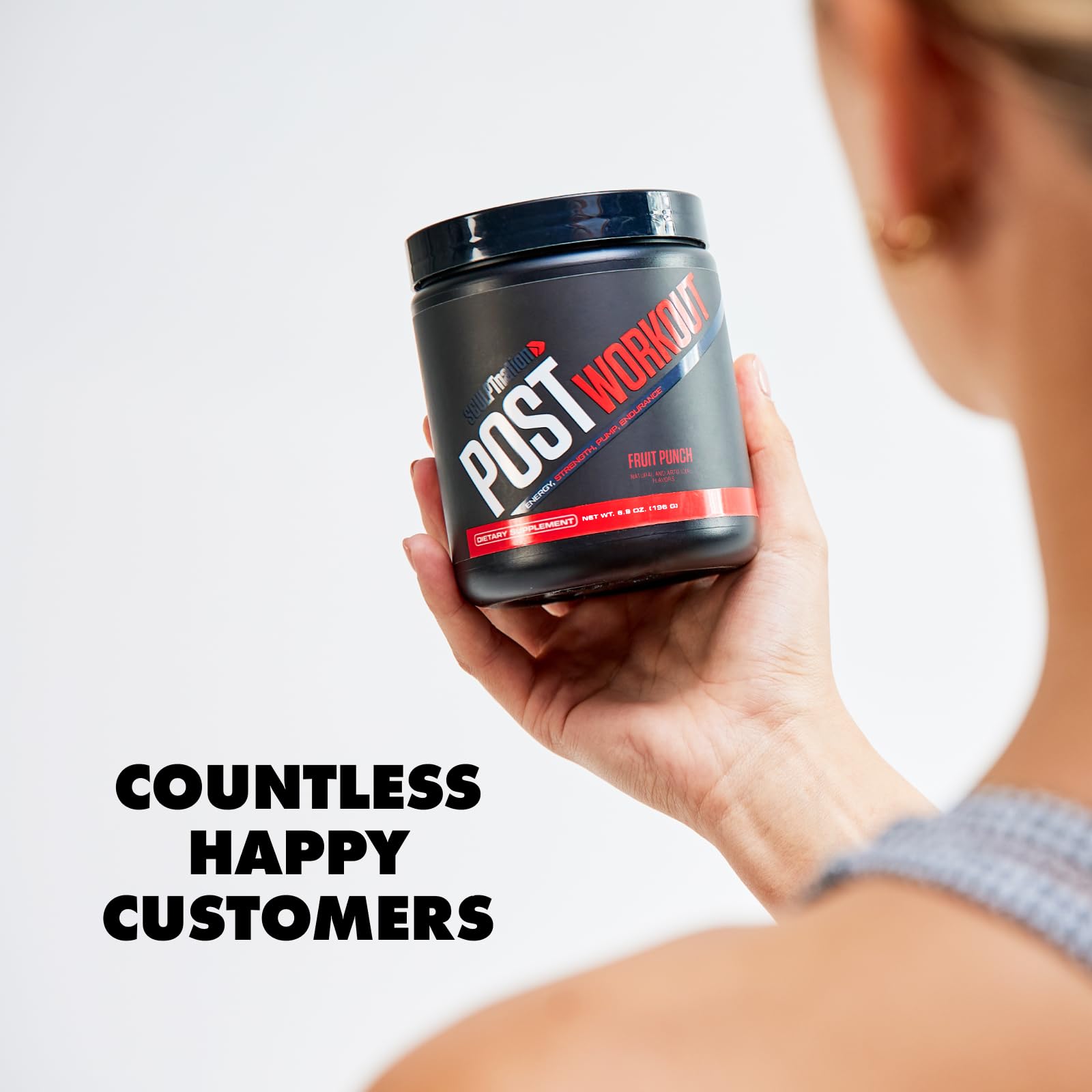 Sculpt Nation by V Shred Post Workout - Creatine Complex Post Workout Muscle Recovery and Builder with Energy Support, Creatine Monohydrate and Amino Acids, Fruit Punch Flavor - 30 Servings — Amazon image 4