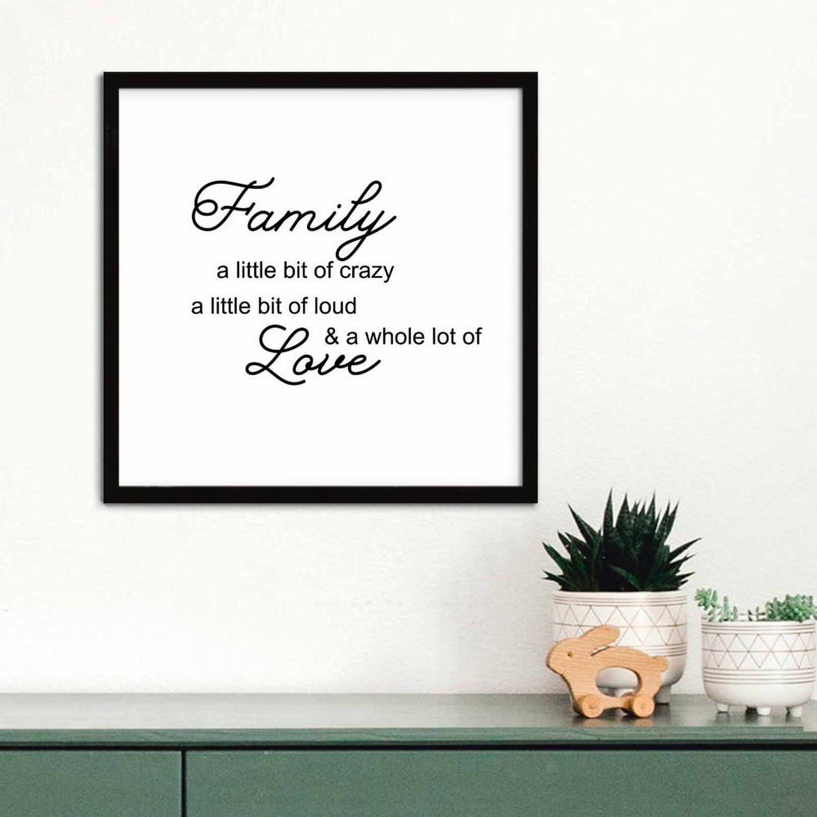Plaque murale en bois 30,5x30,5 cm idéale pour sublimer le mur de votre bureau