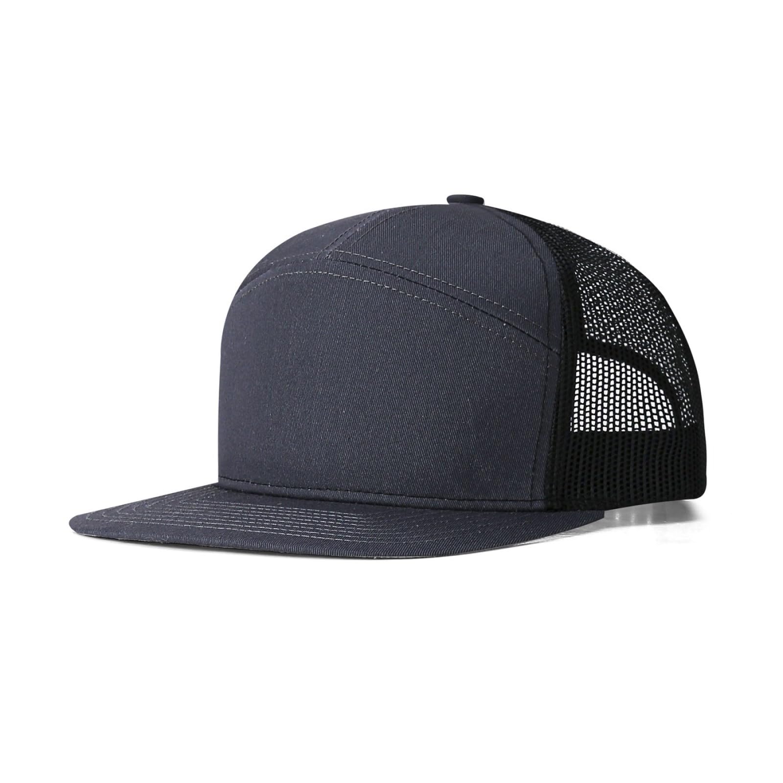 HaloHorus Trucker Hat for Men Women, Adjustable Athletics Baseball Cap for Running, Fishing, Hiking, Workout, P7-grey-black, One Size โ image 1