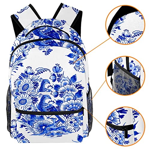 Sac à dos de voyage ergonomique anti-encombrement à fleurs - 3