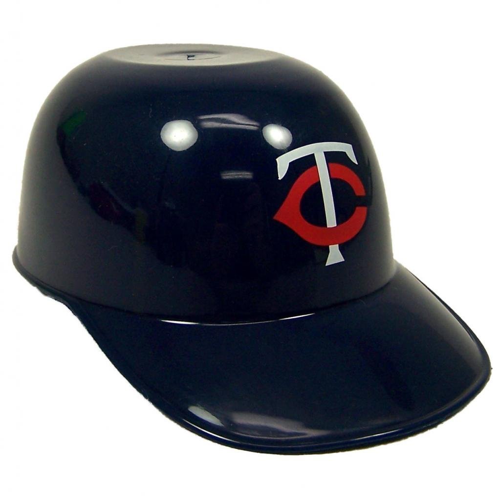 MLB Mini Batting Helmet Ice Cream Sundae/Snack Bowls, Twins - 24 Pack