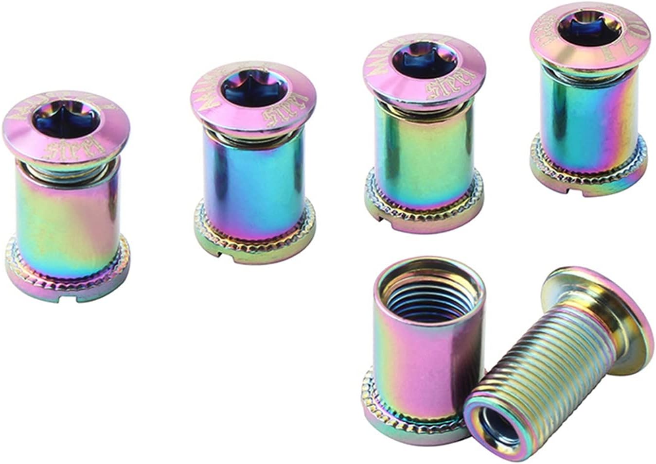 5ピースバイクチェーンリングホイールスクリンククランクシングル