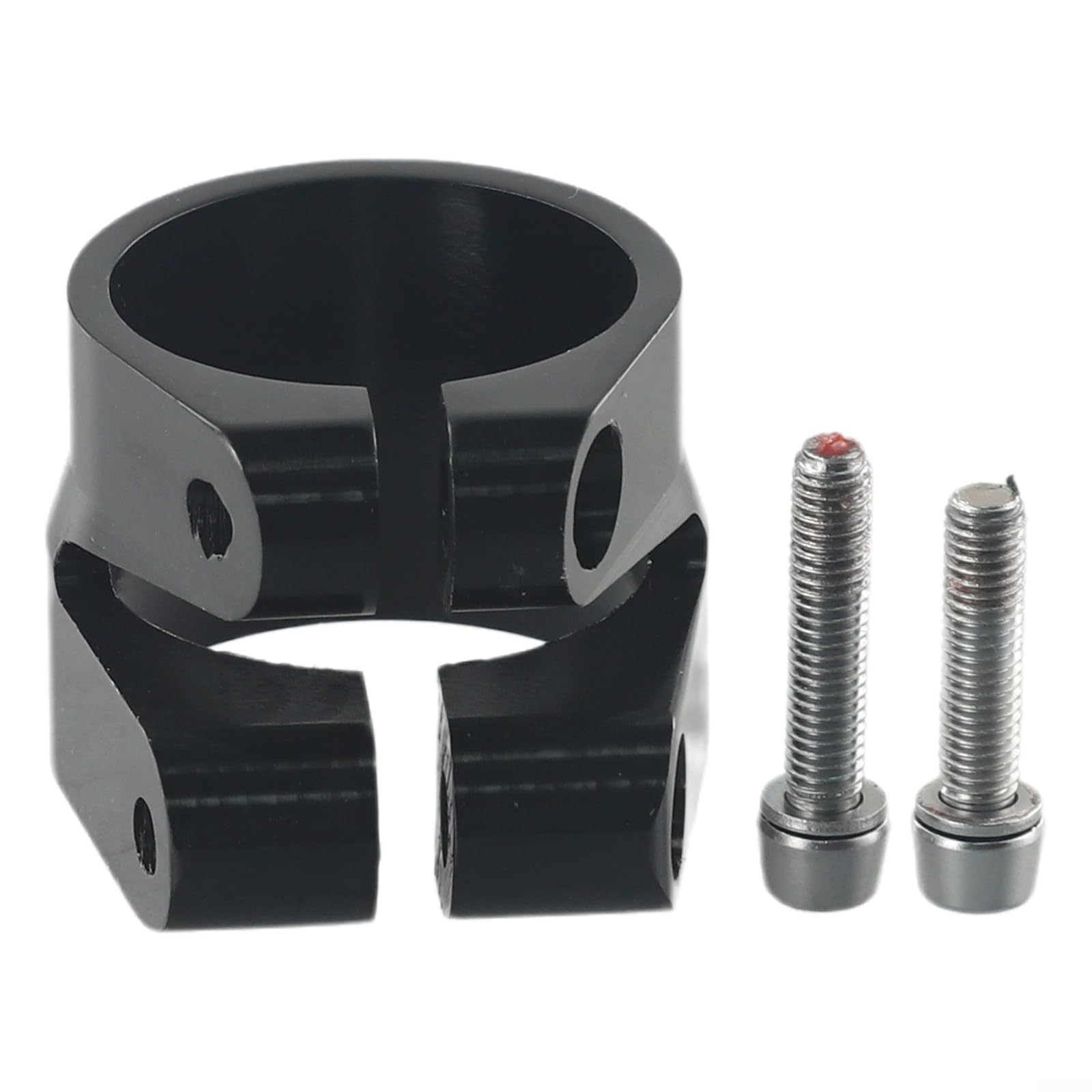 Bicycle Seatpost Clamp,31.6mm/ 34.9mm Aluminum Alloy Layer Seat Clamp Double Bolt seat Post clamp for Mountain Bike/Road Bike