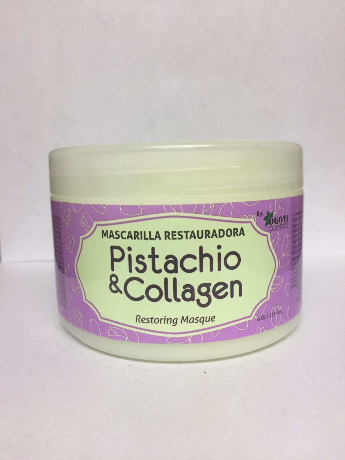 Halka Pistachio & Collagen Restoring Masque - 8oz