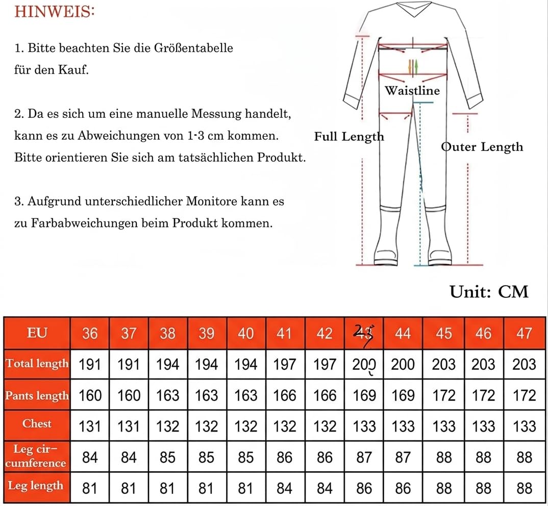 HoldOneLight PVC-Polyester Wathose Ganzkörperanzug für Angeln, Jagd und Landwirtschaft, (43 EU, 2XL)