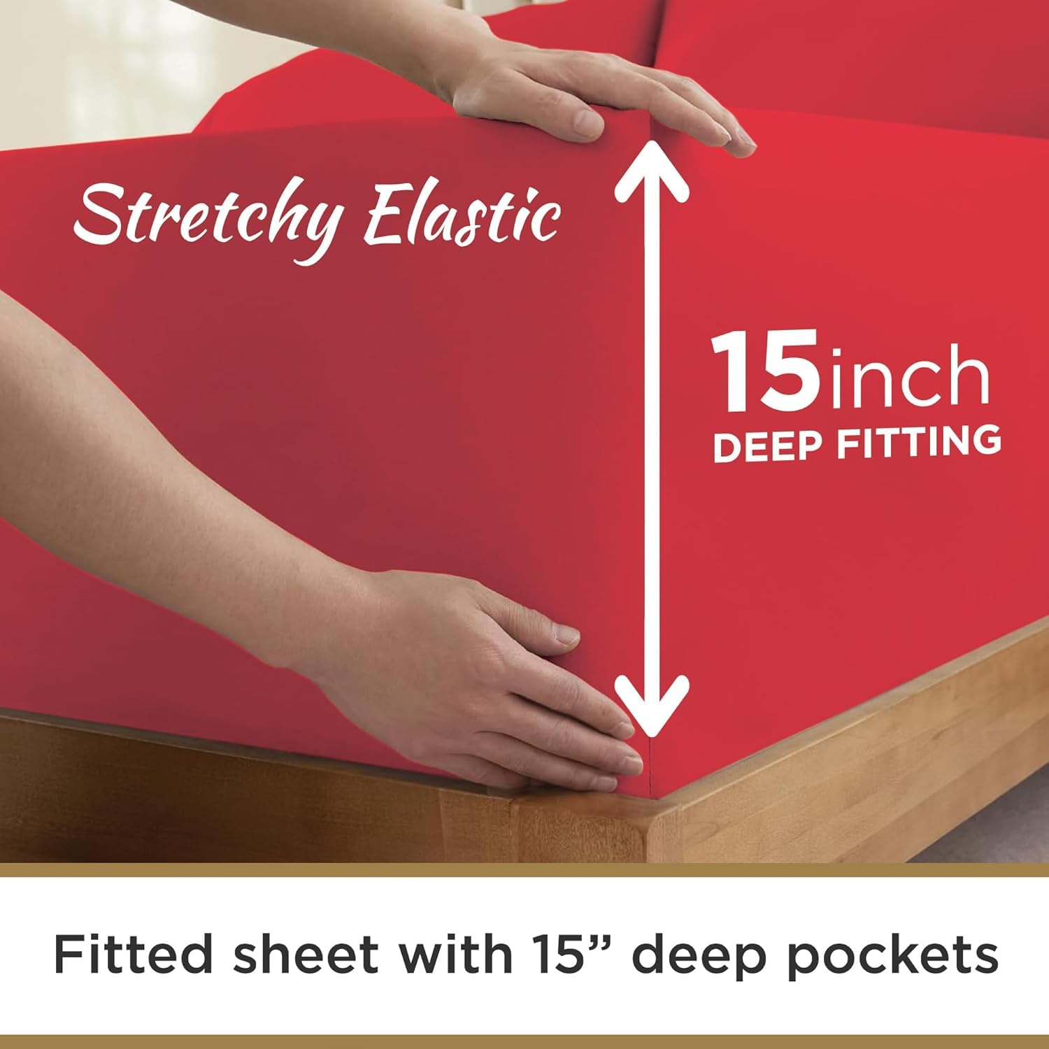 Amazon.com: Knit Jersey 100% Cotton 2 Twin XL Fitted Bed Sheets (2