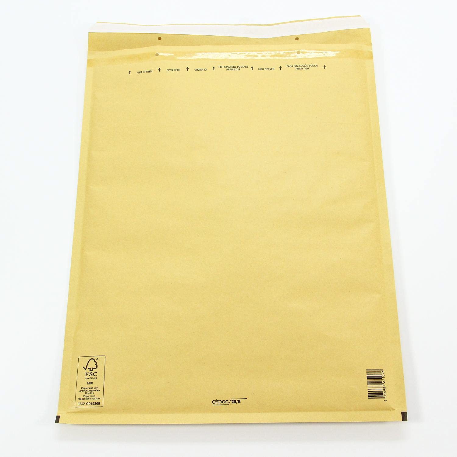 Airpro - Sobres acolchados (370 x 480 mm, 50 unidades, tamaño 9, 345 x 470 mm)