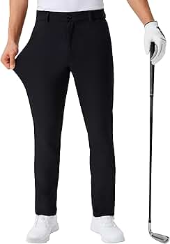 【レア】RUFFLOG Hyper Stretch Golf Pants Mens Lightweight Stretch Tech Golf Pant with Active