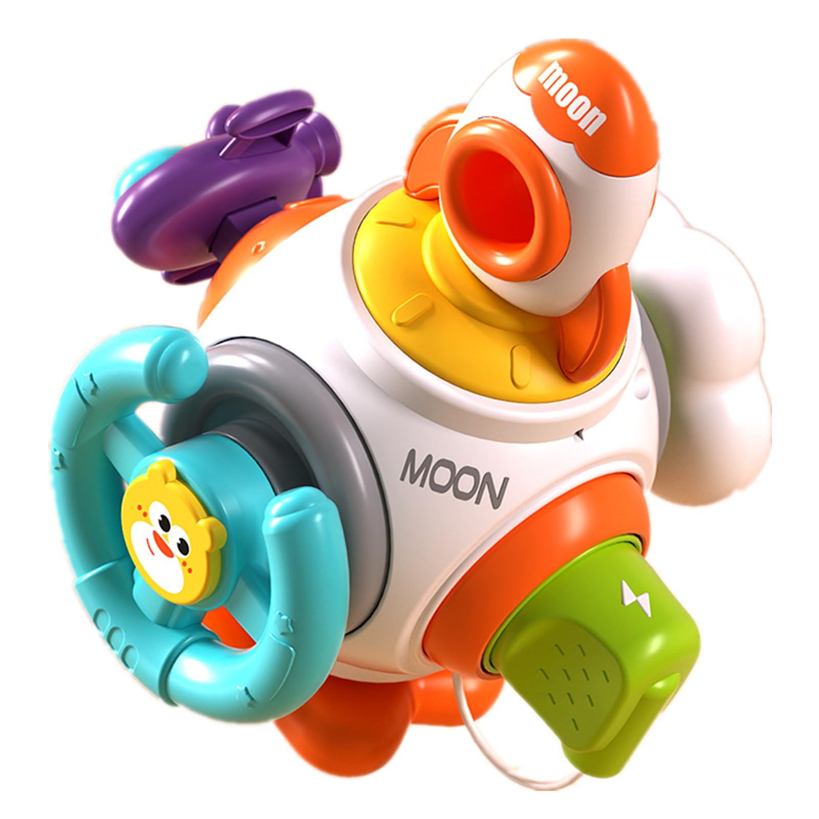 Joy DepotSensory Busy Cube Travel Activity Toy Fine Motor Skills and Educational Learning Gift for Toddlers Boys Girls