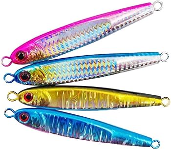 Amazon.co.jp: メタルジグ タチウオジギング TGベイト風 80g 4本