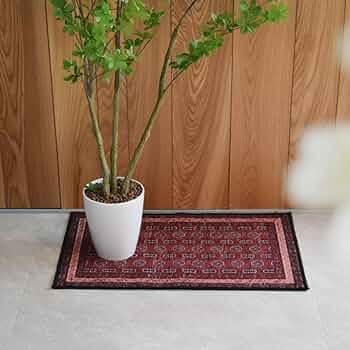 Amazon | TOCO LIFE ドラム式で洗える ヴィンテージ風ラグ