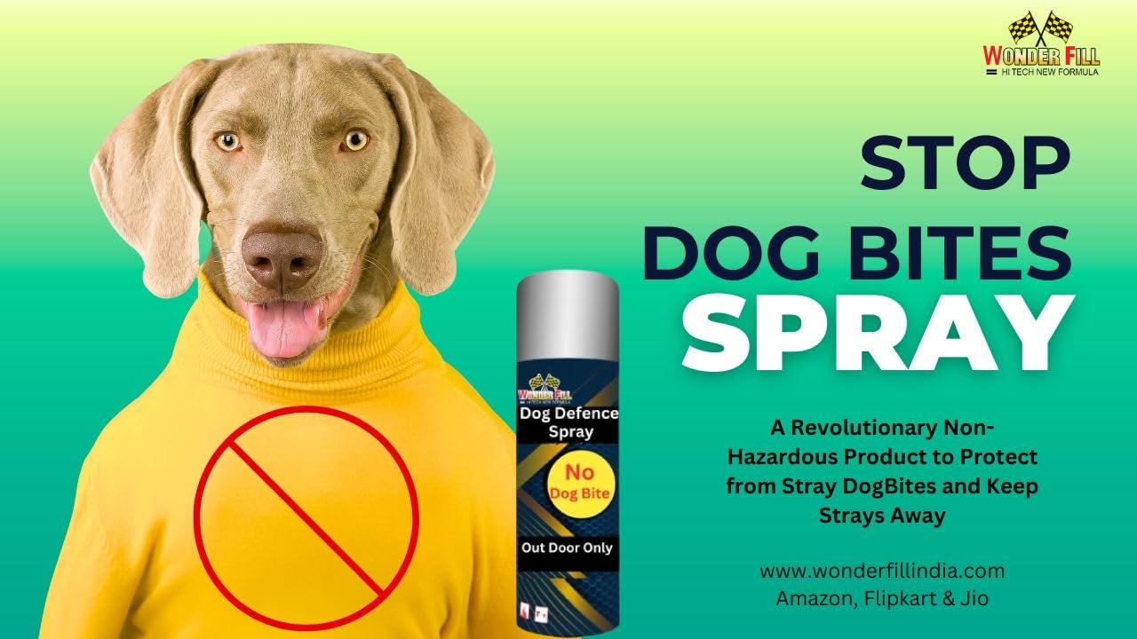 WONDER FILLHI TECH NEW FORMULA Dog Bite Repellent 120 Ml 3