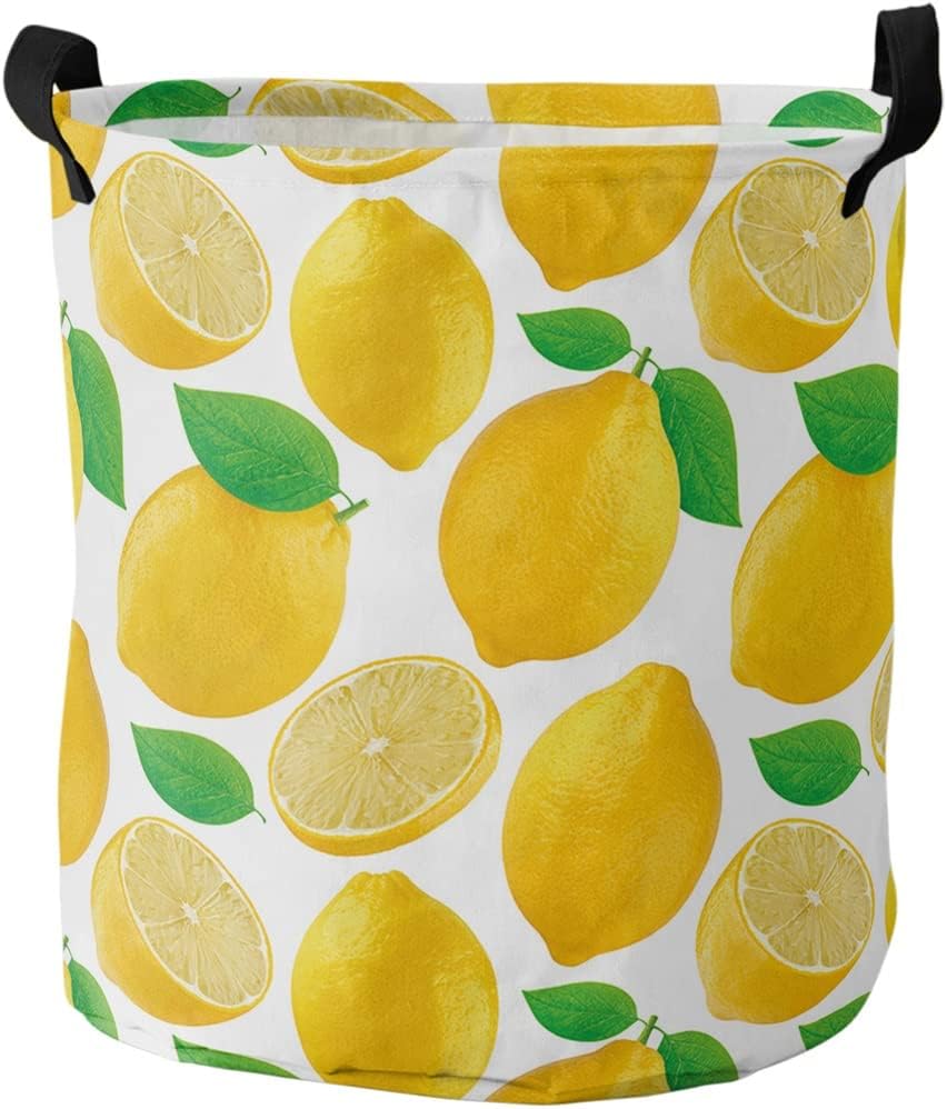 Fruit Laundry Basket Accessories Laundry Organizer Foldable Laundry Hamper for Dirty Clothes (Color : A, Size : 42x44cm)