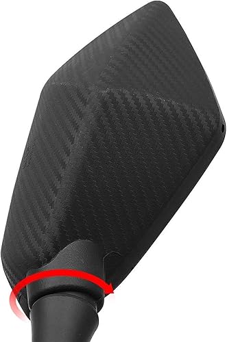 Miniatura 4 de Espejos laterales de motocross, espejo retrovisor de motocross, accesorios de motocicleta, espejo Cafe Racer para Honda CBR600 para Kawasaki