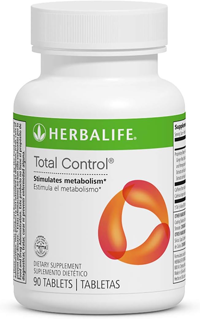 Total Control Original 90 Tablets Stimulates Metabolism with Tea Extracts