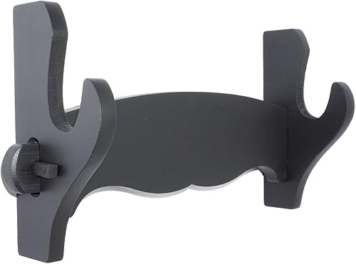Miniatura 9 de Katana Sword Wall Mount, Japanese Sword Stand Wall Mount Samurai Display Rack for Wall Lightsaber Stand