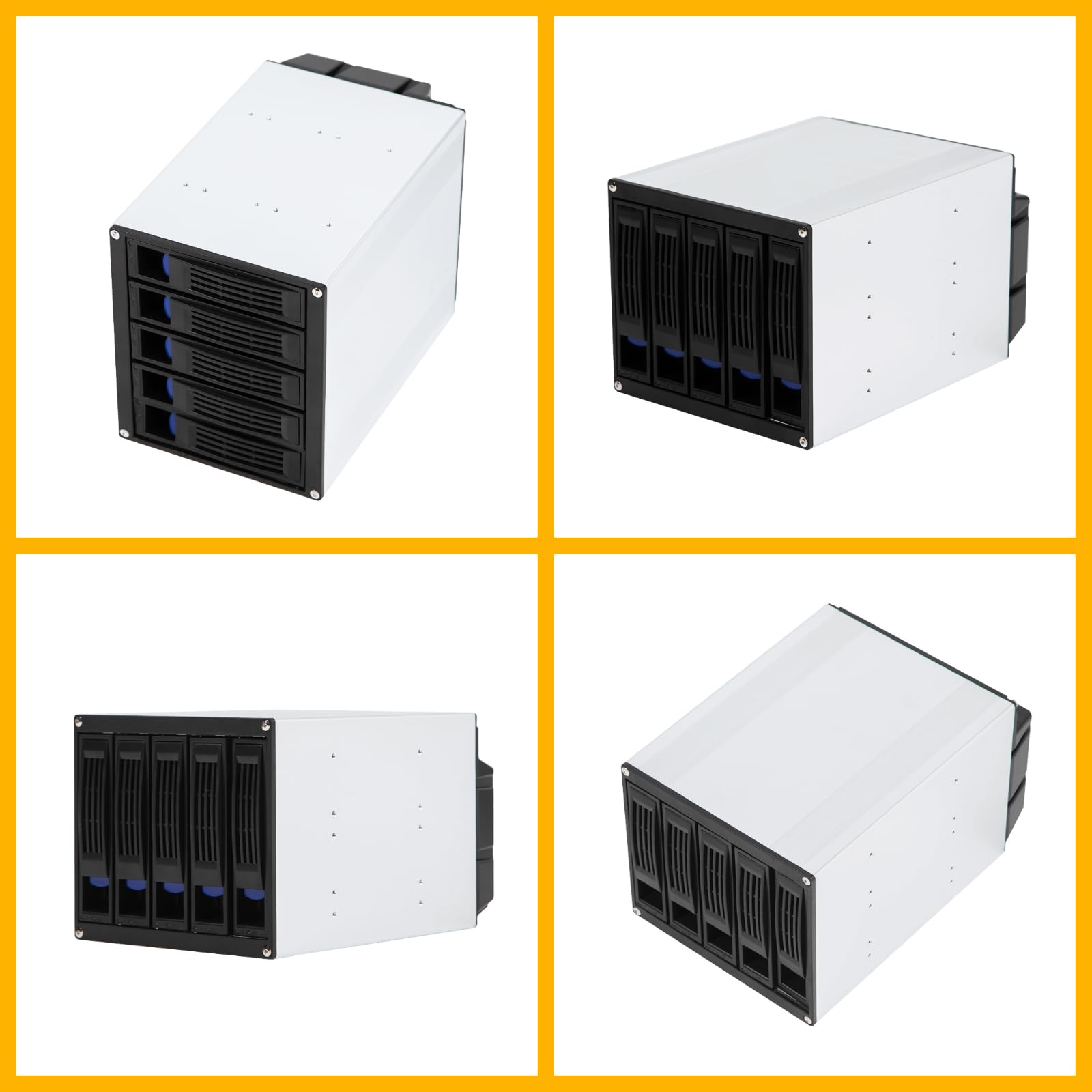 Amazon.com: Hot-swap Cage, 5 Bay Hot Swap Cage for NAS, Internal